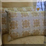 D29. Décor pillows. 